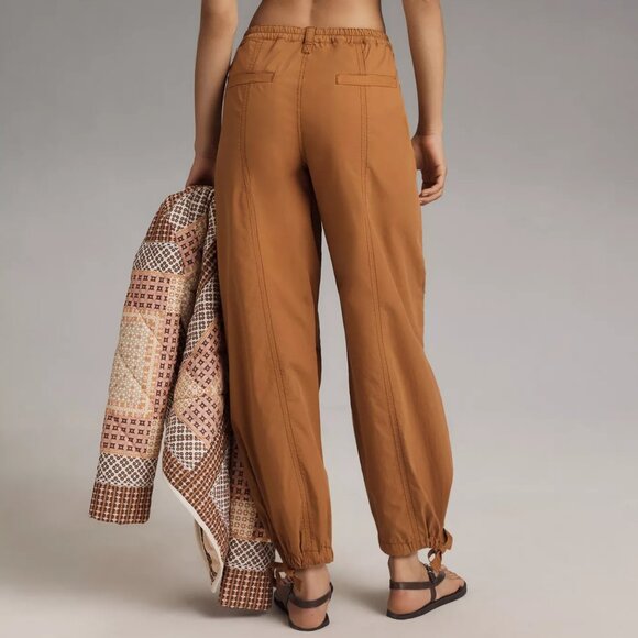 Anthropologie Pilcro Tactical Utility Pants Brown 1X - Picture 2 of 11